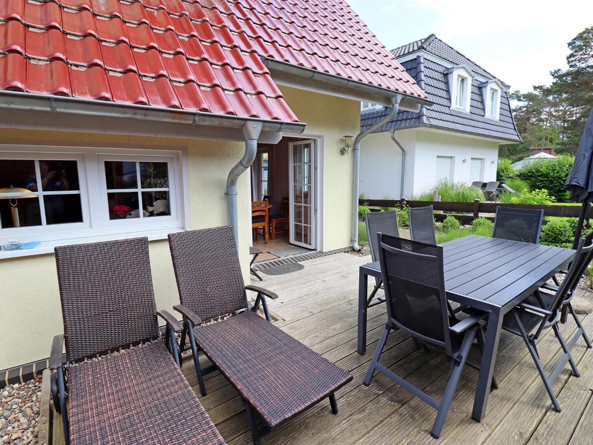 Semi-Detached House Bernsteinhaus Ii, Trassenheideヴィラ エクステリア 写真